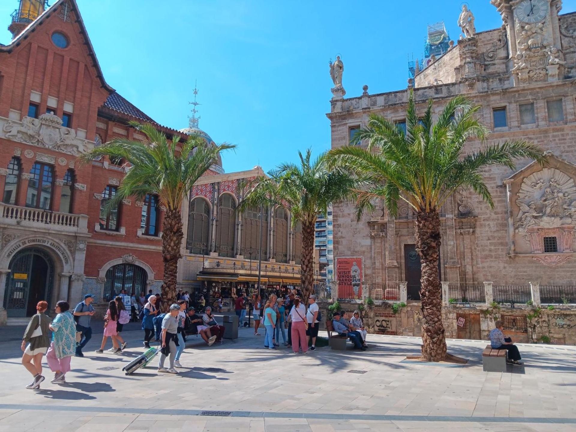 Apartamento Familiar Centro Historico Plaza Ayuntamiento "Ciutat Vella" Валенсия Екстериор снимка